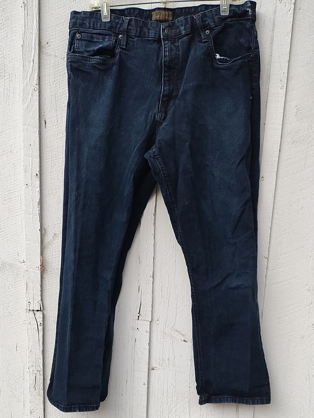 Men's Straight Jeans in Dark Indigo, 40x30